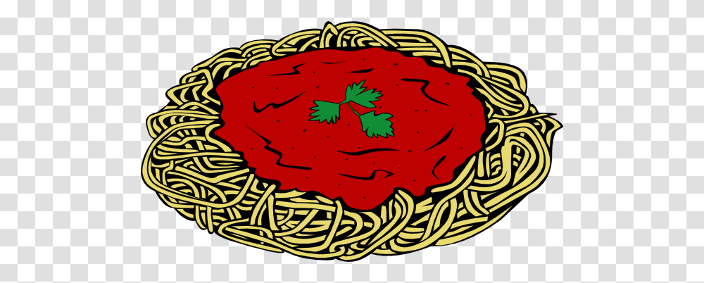 Spaghetti And Sauce Clip Arts Download, Basket, Plant, Food, Sprout Transparent Png