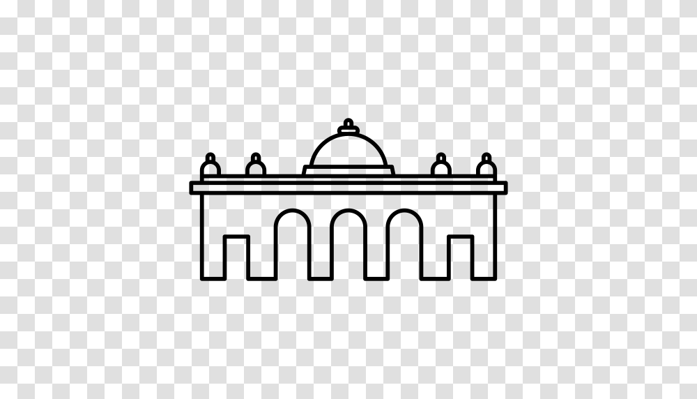 Spain Alcala Gate Alcala Gate Landmark Icon With And Vector, Gray, World Of Warcraft Transparent Png