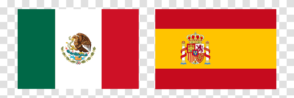 Spain And Mexico Flag, American Flag, Logo, Trademark Transparent Png