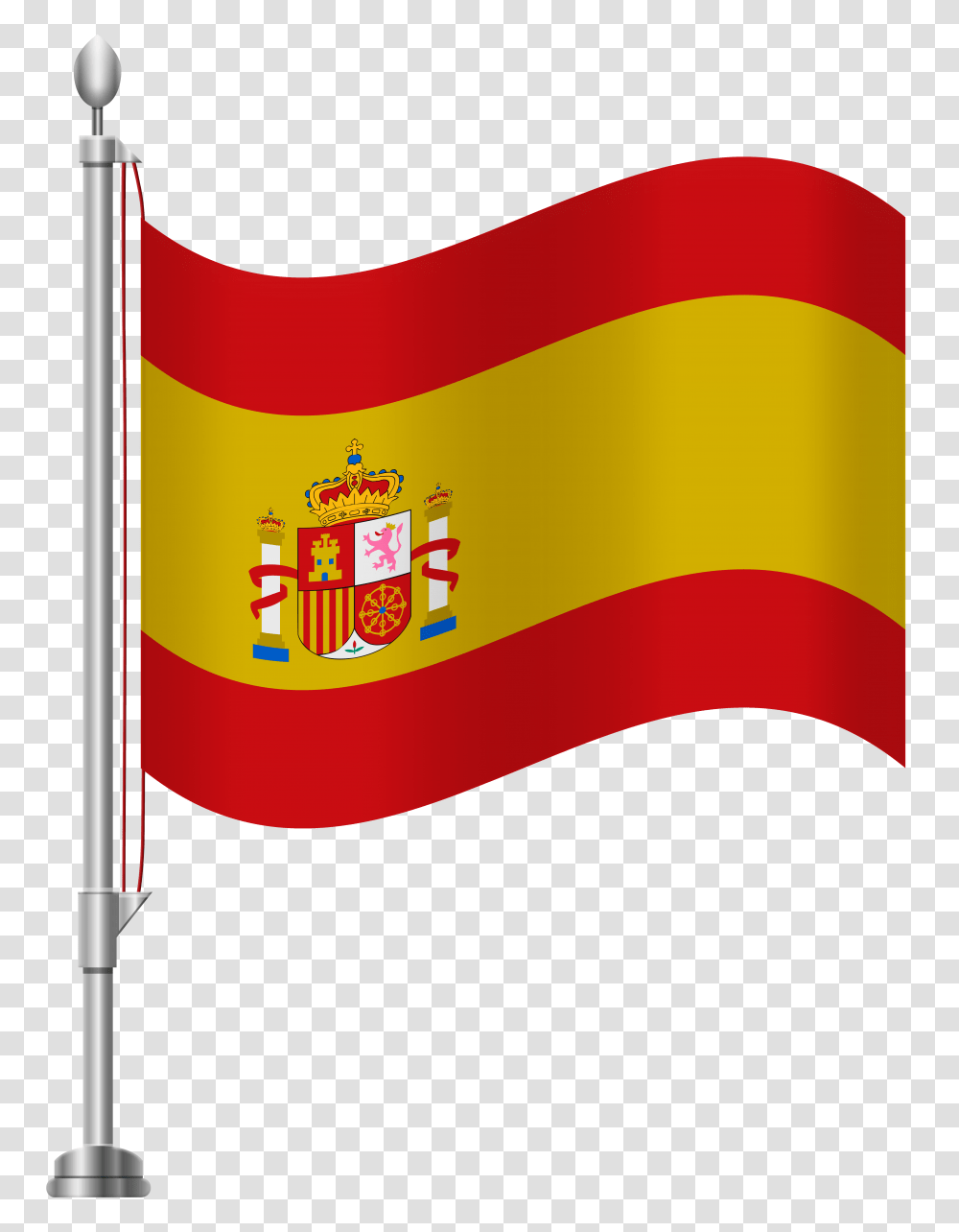 Spain Flag Clip Art, American Flag, Logo Transparent Png