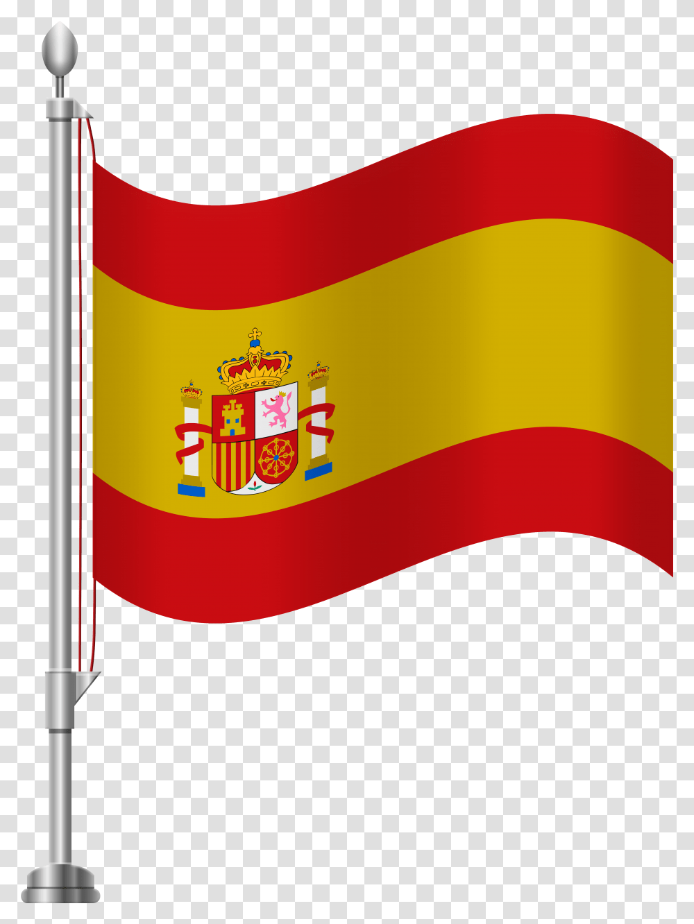 Spain Flag Clip Art, Logo Transparent Png