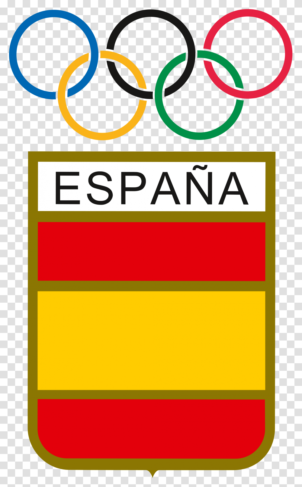 Spain Flag Logo Clipart Best International Olympic Committee, Label, Advertisement, Poster Transparent Png