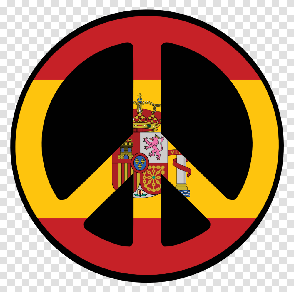 Spain Flag Logo Clipart Spain Flag, Steering Wheel, Star Symbol Transparent Png