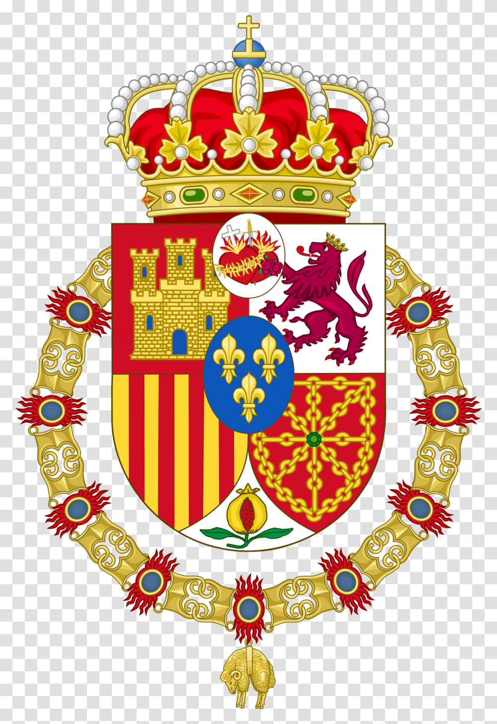 Spain Flag Symbol, Logo, Trademark, Emblem, Badge Transparent Png