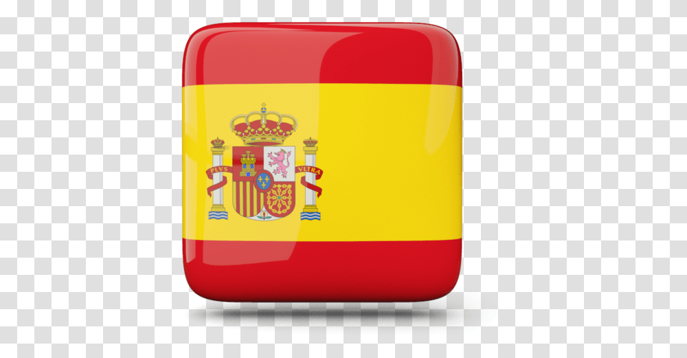 Spain Flag Symbols Spain Flag Icon Square, Pencil Box, Bag, First Aid, Luggage Transparent Png