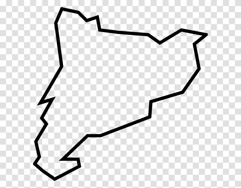 Spain Geography Map Sketch Gross Border Political Catalunya Clipart, Gray, World Of Warcraft Transparent Png