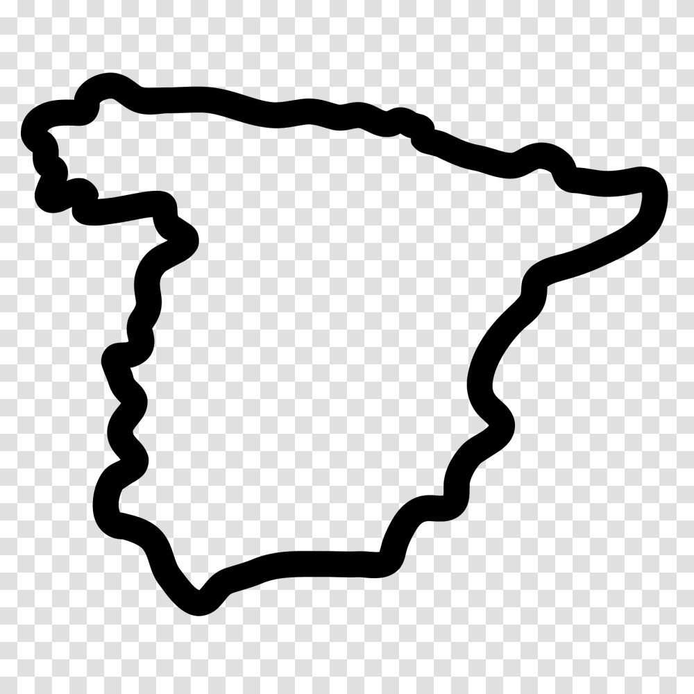 Spain Map Icon, Gray, World Of Warcraft Transparent Png