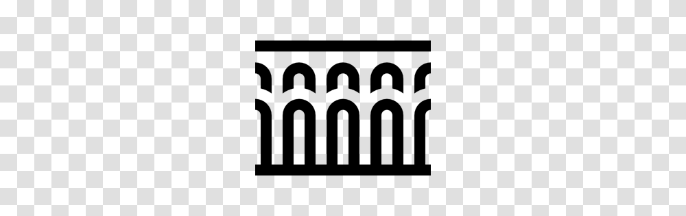 Spain Monument Segovia Monuments Aqueduct Icon, Gray, World Of Warcraft Transparent Png