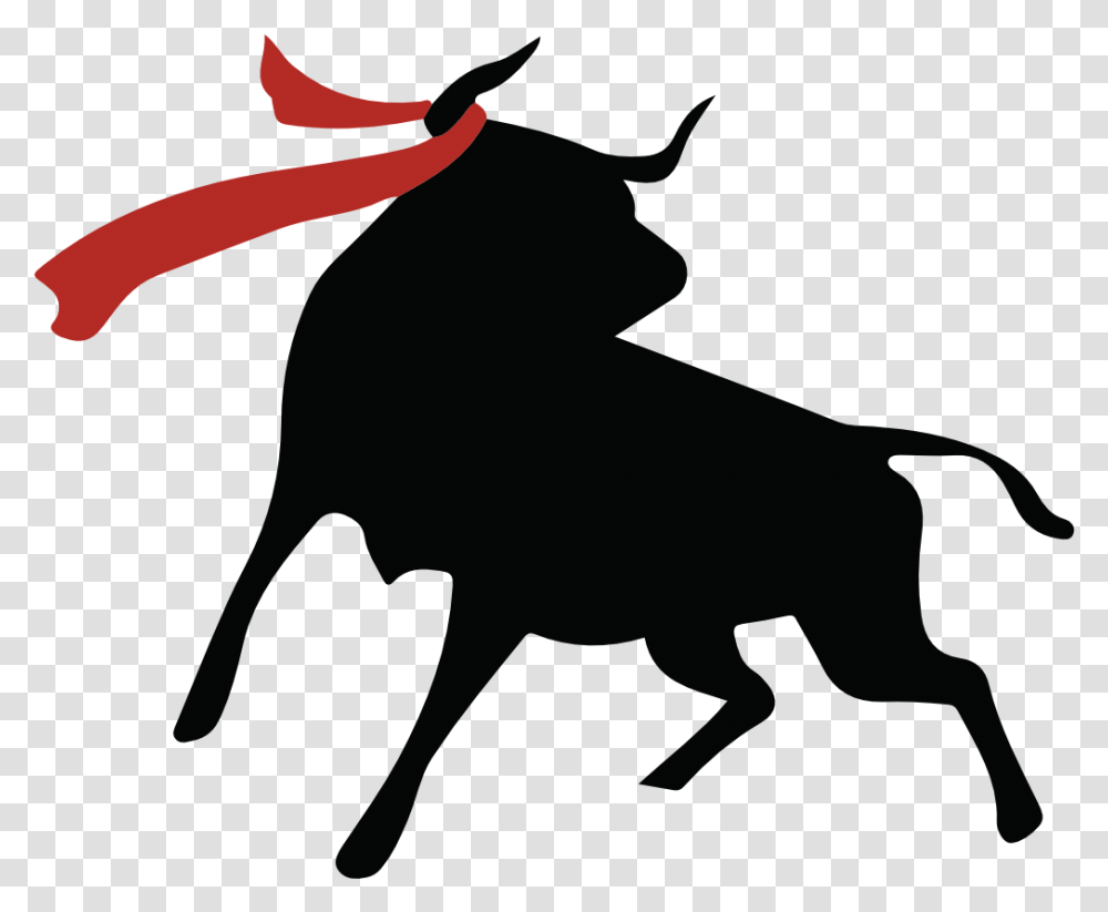 Spain Spanish Travel Pack Icon Spanish Bull Clipart, Silhouette, Horse, Mammal, Animal Transparent Png