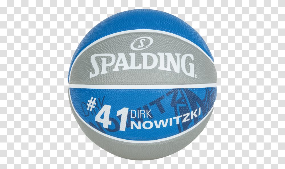 Spalding Nba Player Ball Dirk Nowitzki Offizieller For Basketball, Sport, Sports, Word, Team Sport Transparent Png