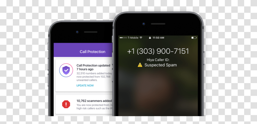 Spam Blocker And Fraud Protection App Hiya Launches For Hiya App, Mobile Phone, Electronics, Cell Phone, Iphone Transparent Png