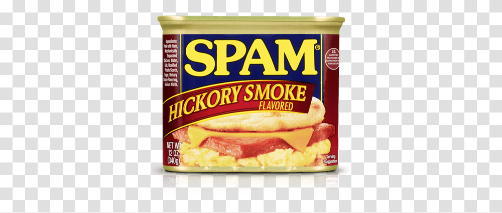 Spam Hickory Smoke, Canned Goods, Aluminium, Food, Tin Transparent Png