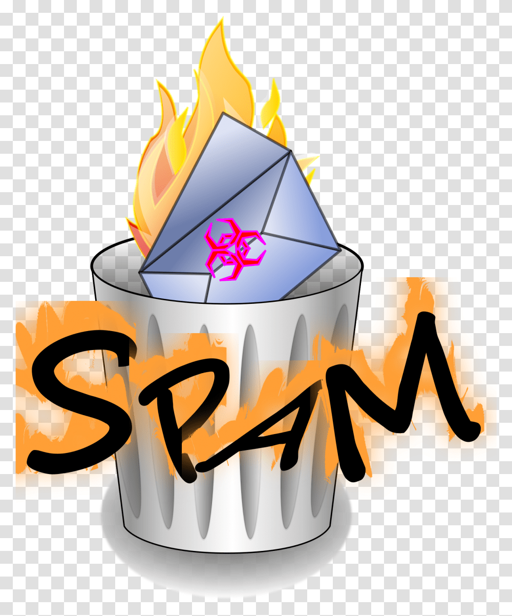 Spam Mail To Trash Clip Arts Clipart Spam, Fire, Flame, Light Transparent Png