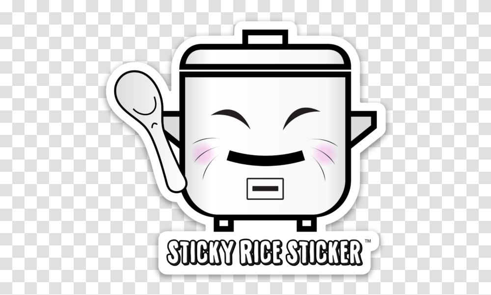 Spam Musubi Clipart Rice Cooker Icon, Pottery, Teapot, Cup, Stencil Transparent Png