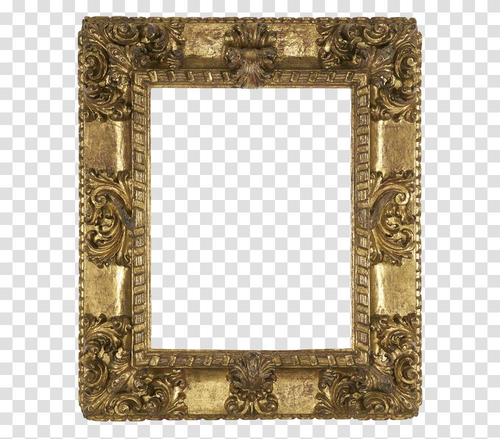 Spanish 17th Century Frame Carved Ampamp Spanish Picture Frames 17th Century, Painting Transparent Png