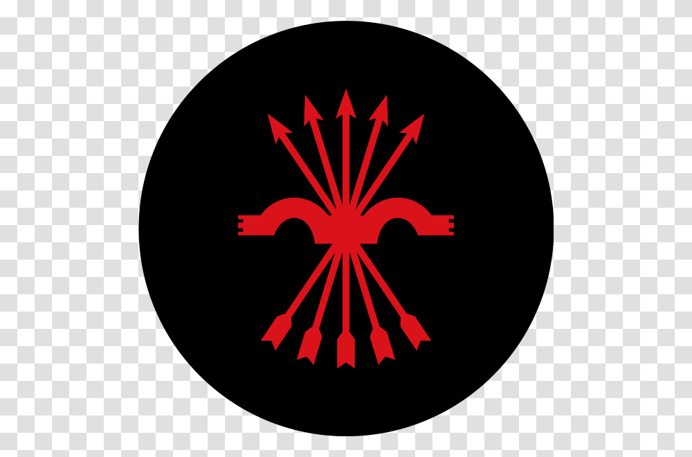 Spanish Nationalist Air Force Black Roundel With Red Spanish Nationalist Air Force, Plant, Emblem, Outdoors Transparent Png