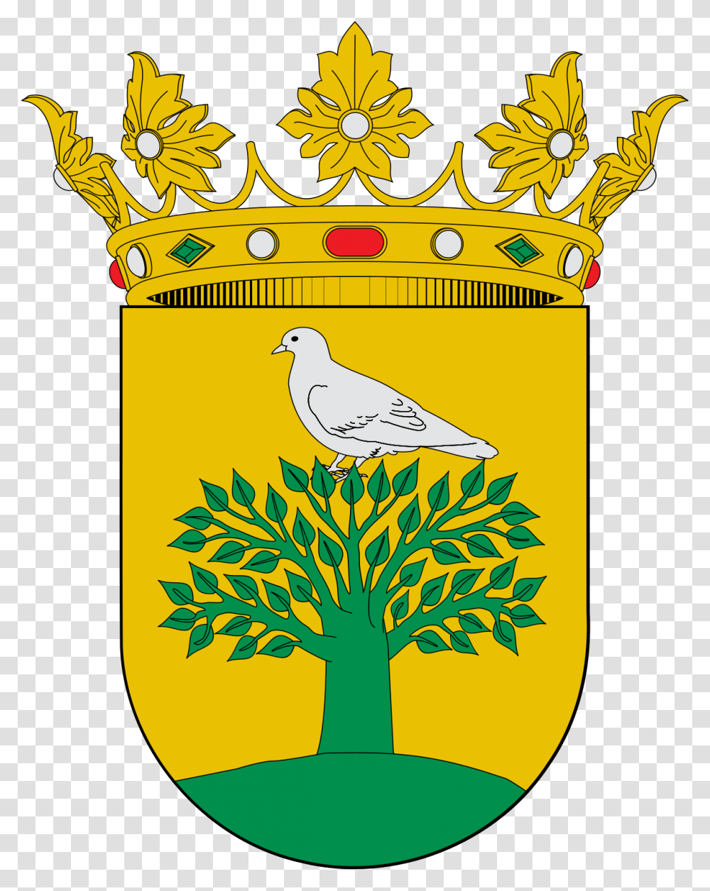 Spanish Nobility Coat Of Arms, Bird, Animal, Pigeon, Dove Transparent Png