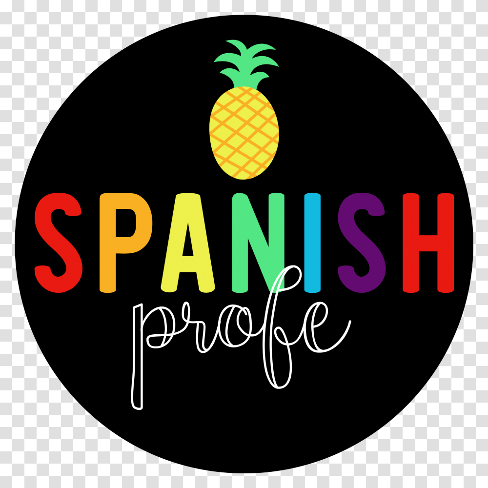 Spanish Profe Makes Quality Resources In Spanish For Circle, Plant, Fruit, Food, Pineapple Transparent Png