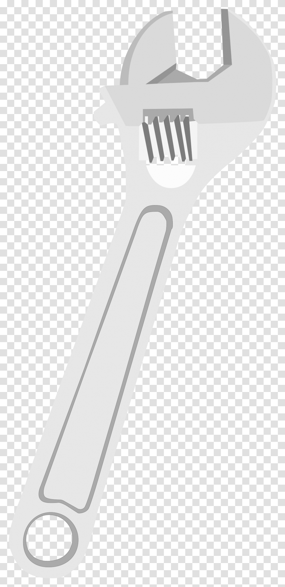 Spanner Images Crescent Wrench Clipart, Sword, Blade, Weapon, Weaponry Transparent Png