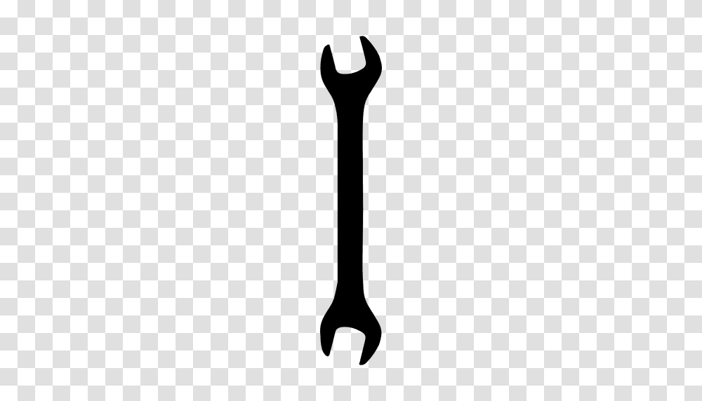 Spanner Silhouette, Wrench, Shovel, Tool Transparent Png