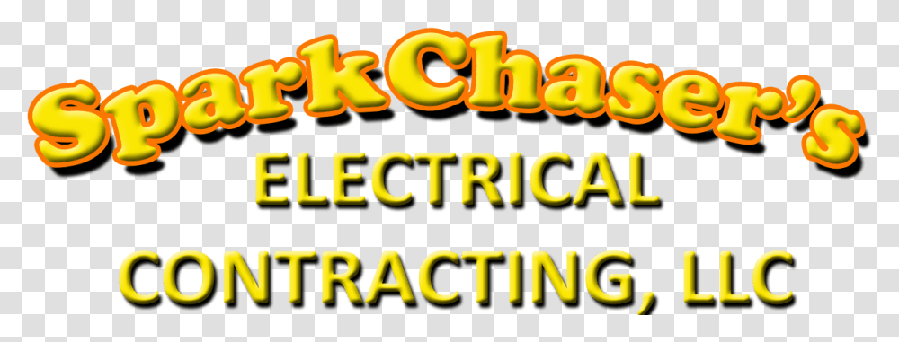 Spark Chasers Electrician Orange, Word, Alphabet, Plant Transparent Png