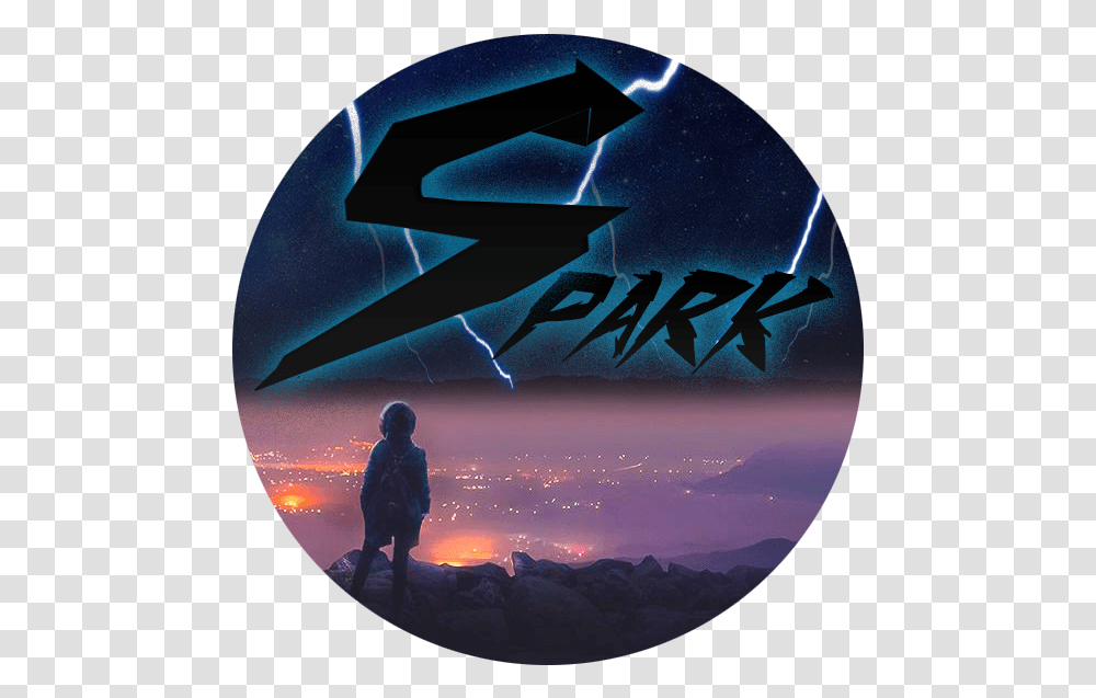 Spark Silhouette, Person, Human, Disk, Dvd Transparent Png