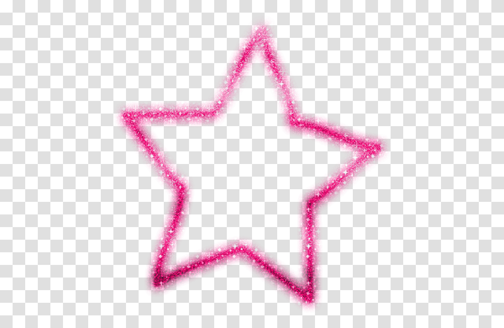 Sparkle Clipart Magenta Free Pink Glitter Star, Symbol, Star Symbol, Person, Human Transparent Png