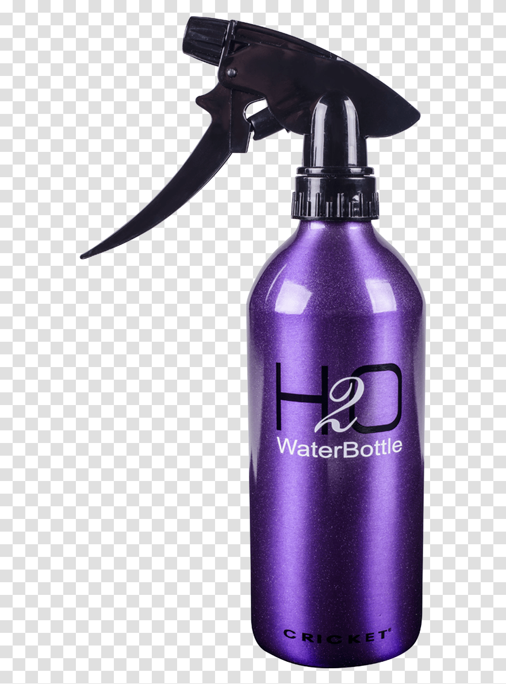 Sparkle H20 Bottle Purple Water Bottle, Shaker, Aluminium, Sink Faucet, Can Transparent Png