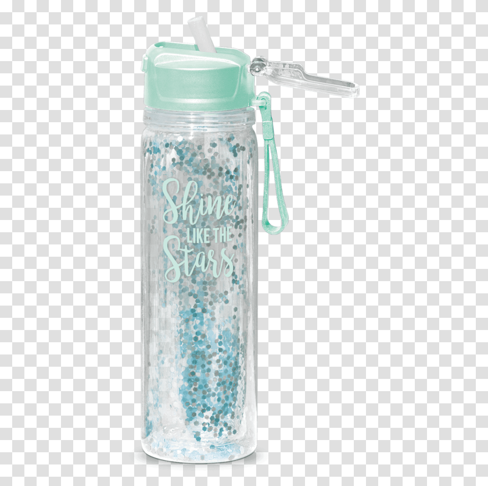 Sparkle Water Bottle, Shaker Transparent Png