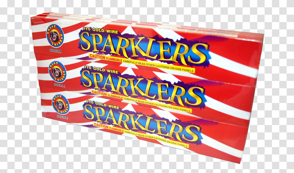 Sparkler 10 Gold Wire Food, Candy, Sweets, Confectionery, Gum Transparent Png