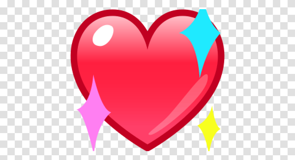 Sparkles Clipart Emoji Heart Sparkle, Balloon Transparent Png