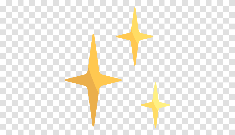 Sparkles Free Nature Icons Destellos Icono, Star Symbol, Cross Transparent Png