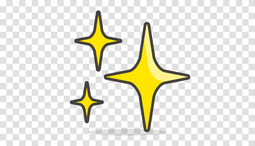 Sparkles Icon Free Of Free Vector Emoji, Star Symbol, Axe, Tool Transparent Png