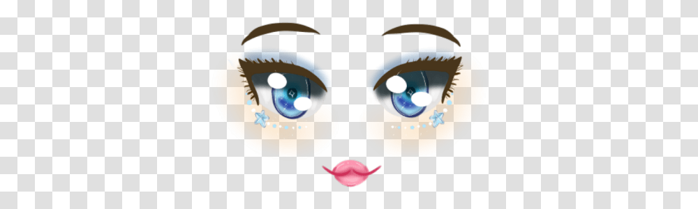 Sparkling Blue Eyes Roblox Cartoon, Graphics, Glasses, Accessories, Accessory Transparent Png
