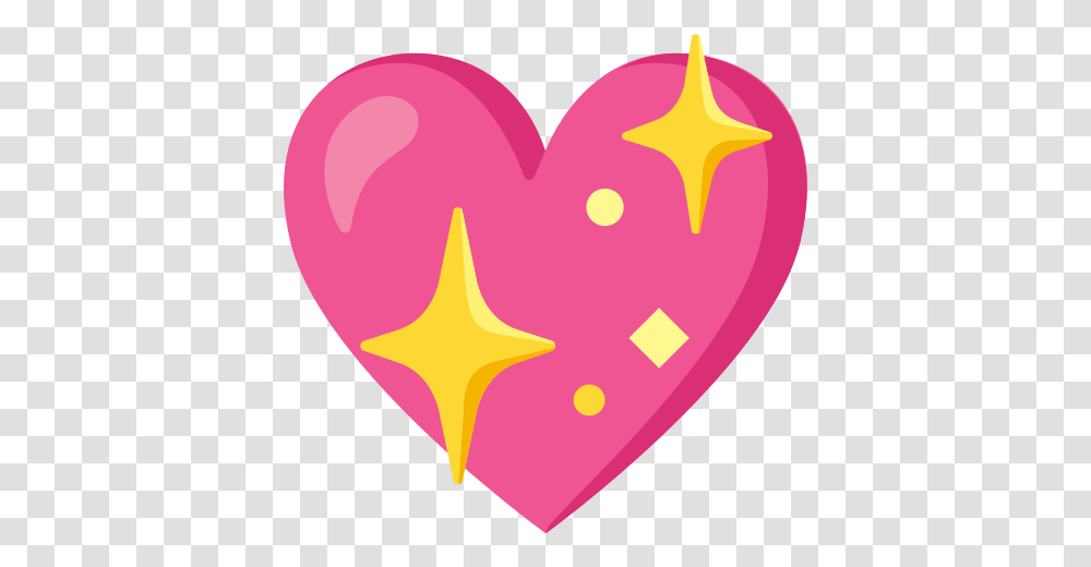 Sparkling Heart Emoji Sparkle Heart Emoji, Rubber Eraser, Sweets, Food, Confectionery Transparent Png