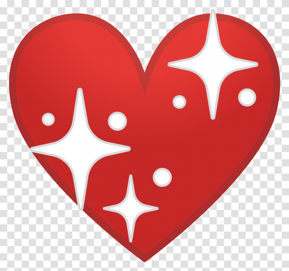 Sparkling Heart Icon Noto Emoji People Family & Love Sparkling Heart Emoji Meaning, Text, Rubber Eraser Transparent Png