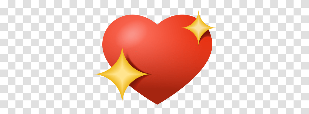Sparkling Heart Icon - Free Download And Vector Sparkling Heart, Balloon, Symbol Transparent Png