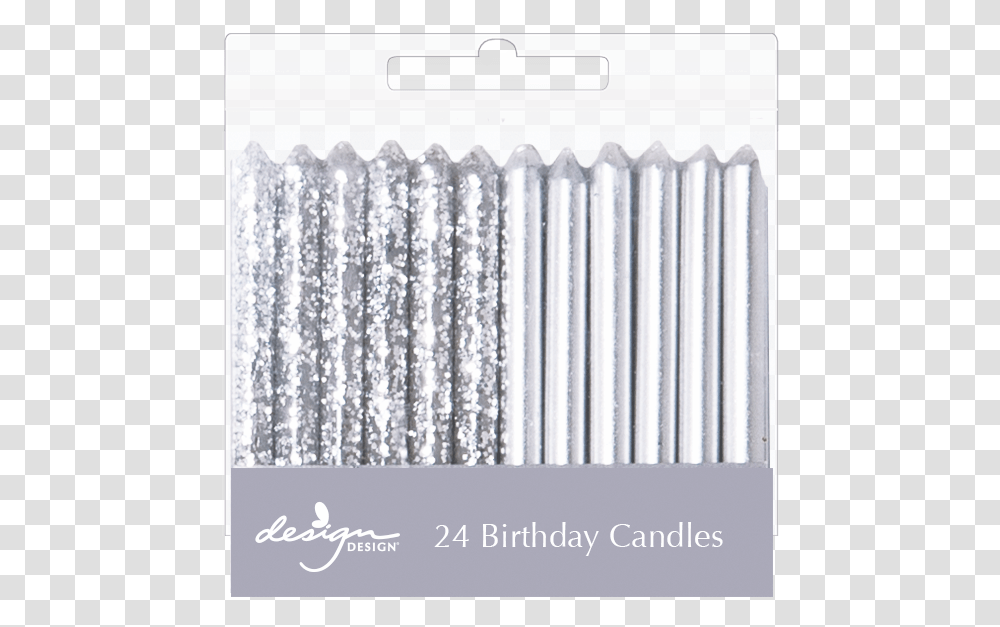 Sparkling Silver Birthday Candles, Rug, Radiator Transparent Png
