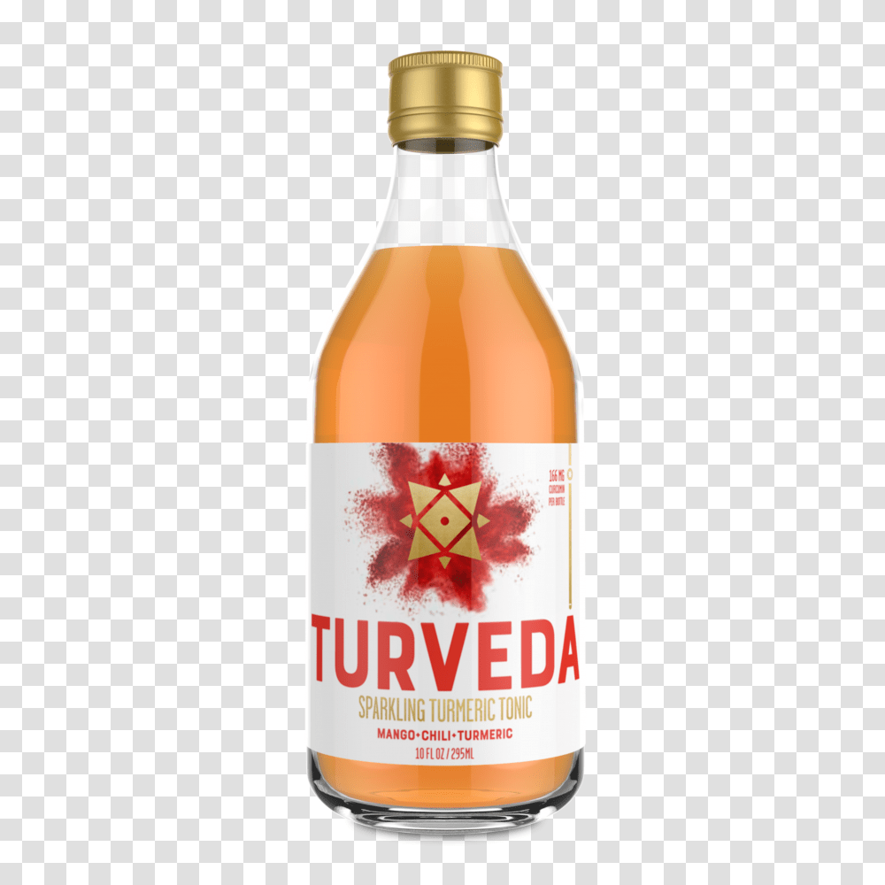 Sparkling Turmeric Tonic The Natural Products Brands Directory, Ketchup, Food, Juice, Beverage Transparent Png