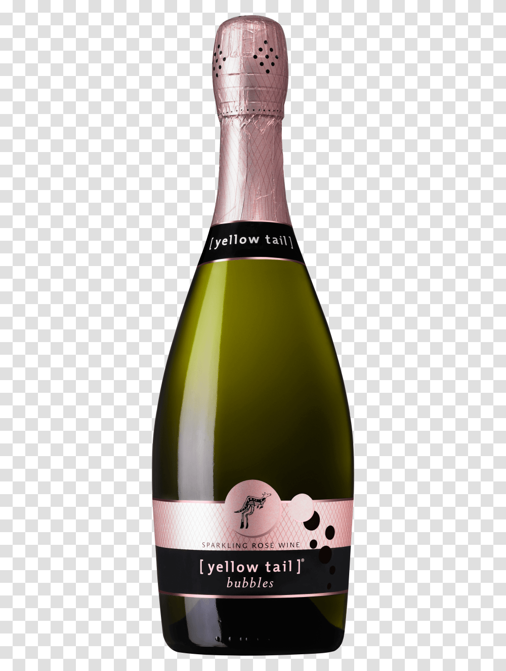 Sparkling Wine From A BottleTitle Sparkling Yellow Tail Bubbles Piccolo, Alcohol, Beverage, Drink, Sake Transparent Png