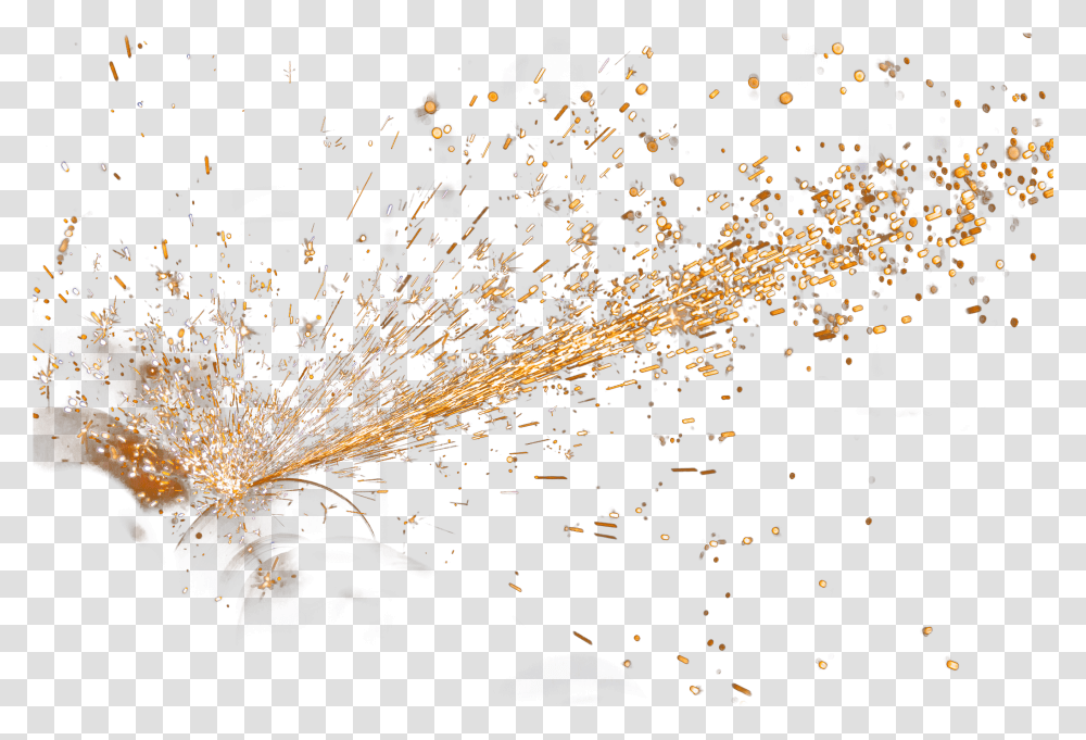 Sparks, Nature, Outdoors, Night, Fireworks Transparent Png