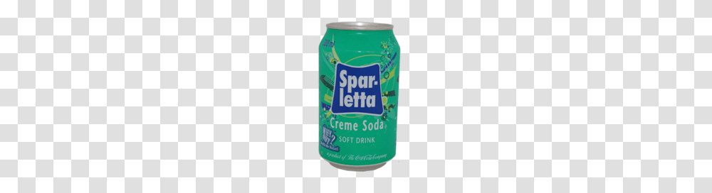 Sparletta Cream Soda, Beverage, Drink, Tin, Can Transparent Png