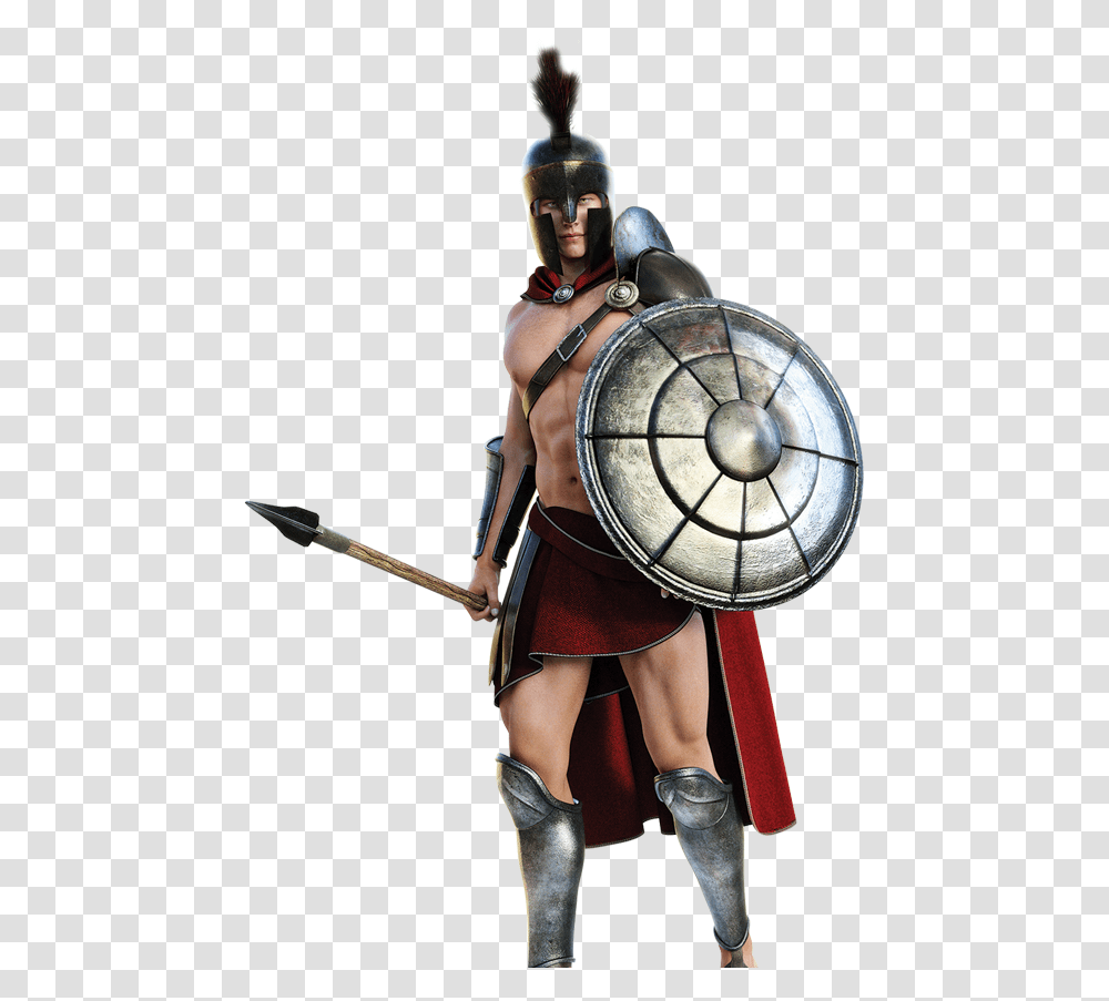Spartan Army Ancient Greece Warrior Transprent Knight Ancient Greek Warrior Clip Art, Armor, Person, Human, Shield Transparent Png