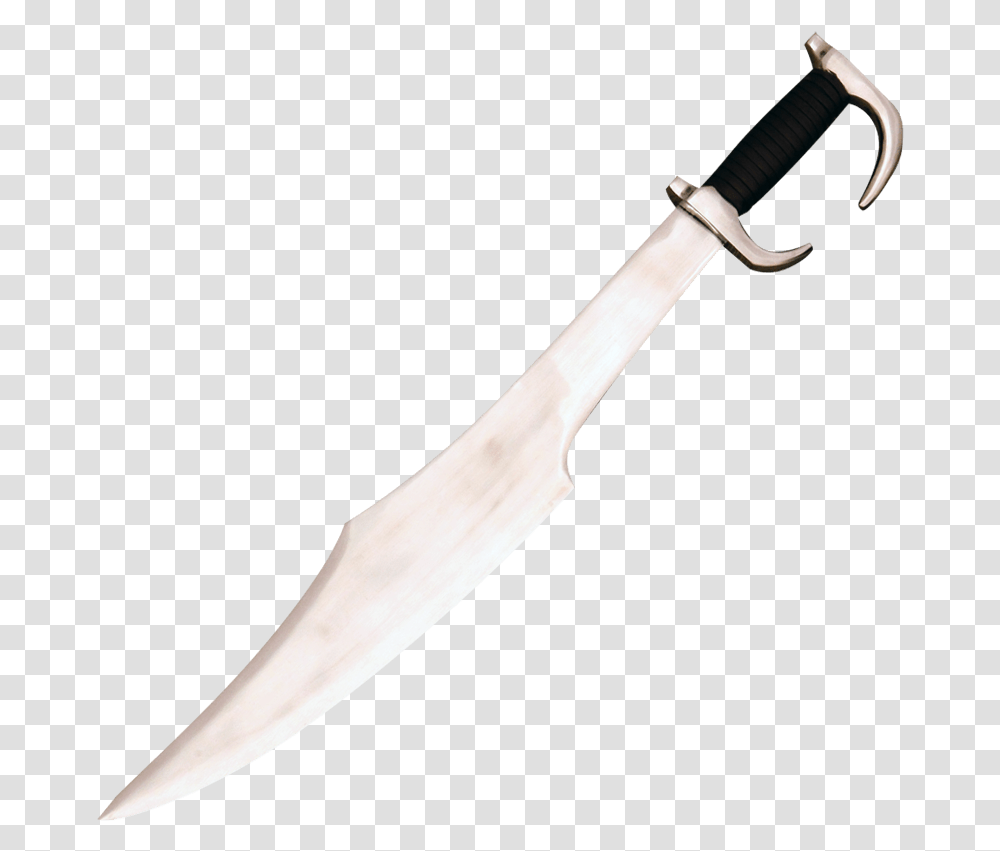 Spartan Falcata Bowie Knife, Weapon, Weaponry, Sword, Blade Transparent Png