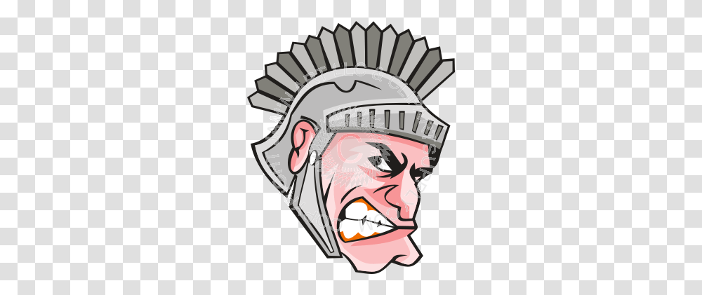 Spartan Head Facing Right Colored, Armor, Logo, Trademark Transparent Png