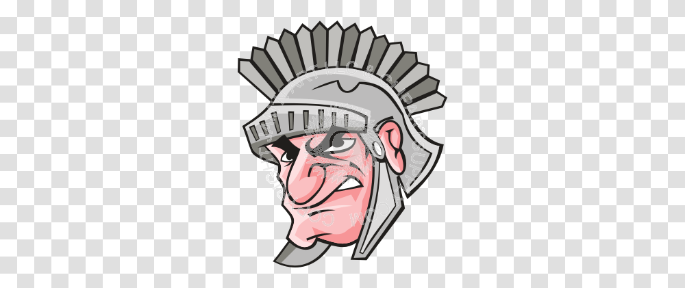 Spartan Head Looking Left Full Color, Jaw, Mouth, Lip, Teeth Transparent Png