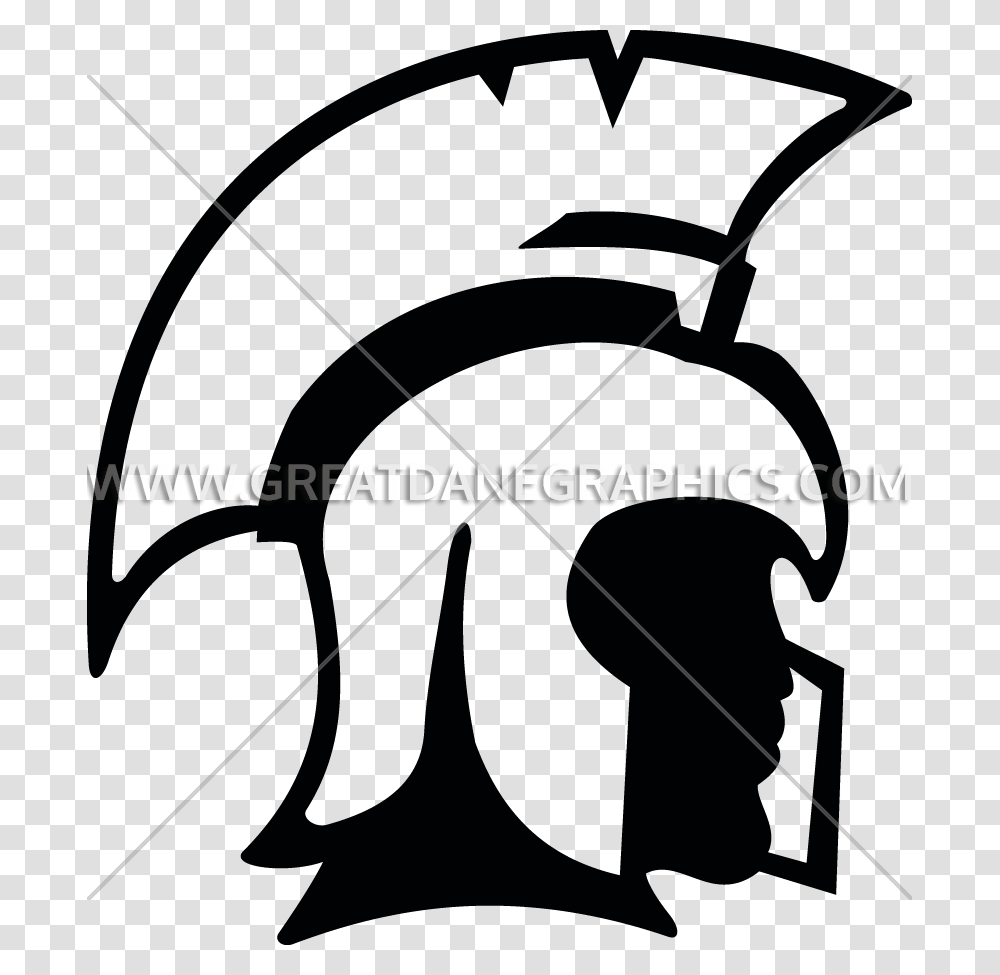 Spartan Helmet Clipart, Bow, Number Transparent Png