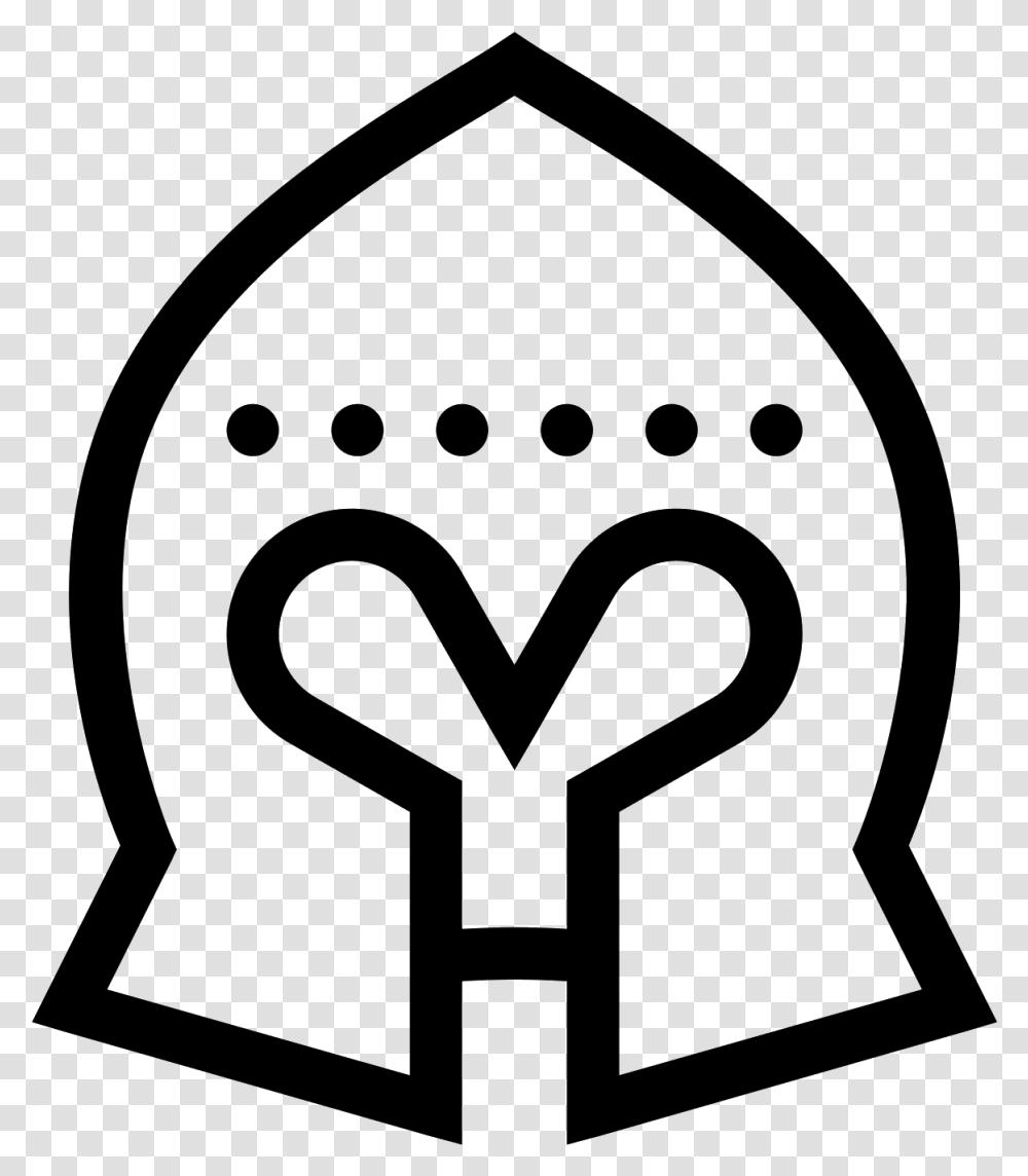 Spartan Helmet Helmet Icon, Gray, World Of Warcraft Transparent Png