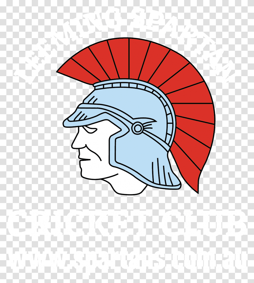 Spartan Logo White Leeming Spartan Cricket Club, Apparel, Bonnet, Hat Transparent Png