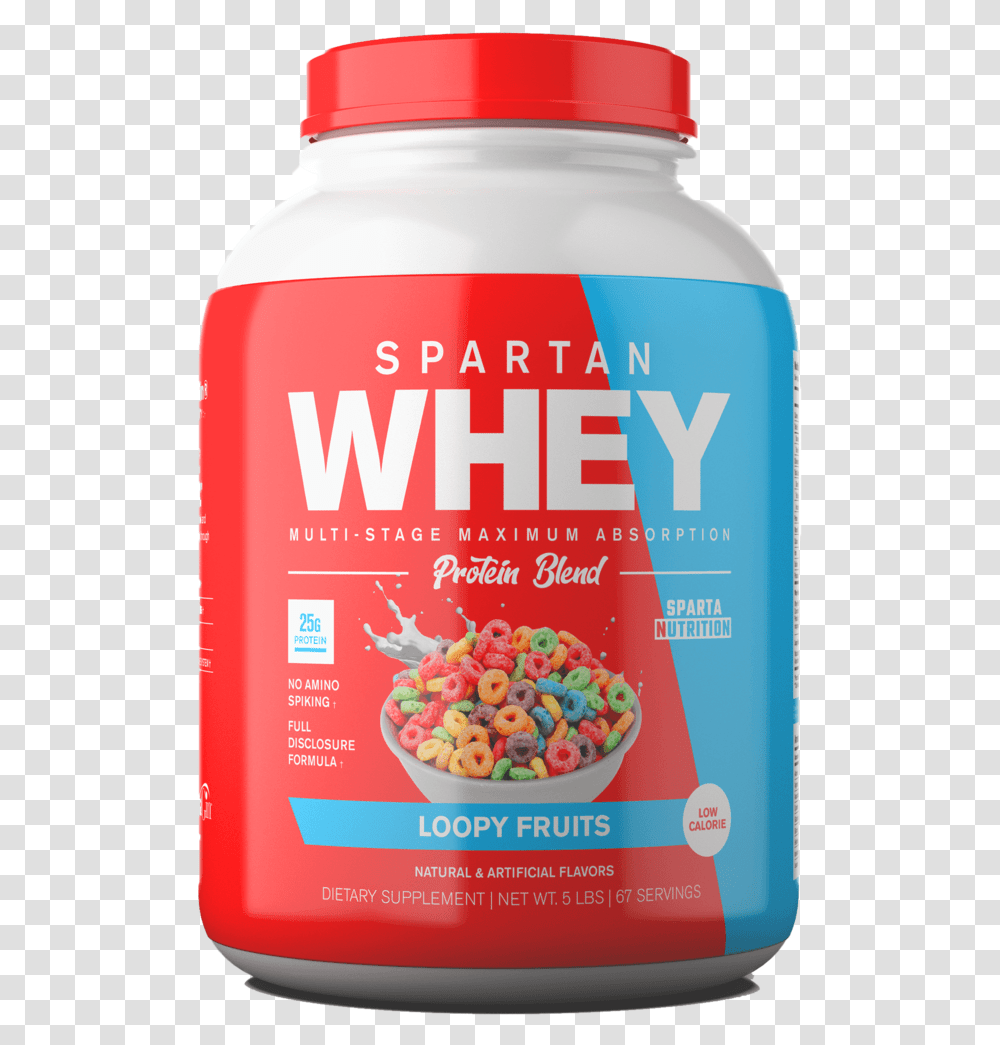 Spartan Whey, Food, Plant, Tin, Can Transparent Png